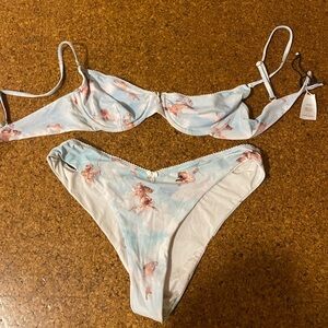 WeWoreWhat Baby Angels Picot Delilah Bikini Set